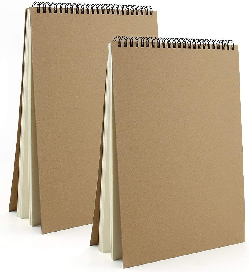 Detalle de VEESUN Bloc de Dibujo A4 160 GSM 2 unidades