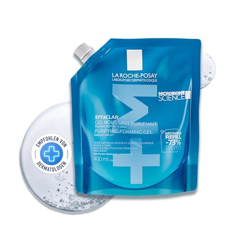 Detalle 2 de La Roche-Posay Effaclar Schäumendes Reinigungsgel – Sanfte Reinigung für zu Akne neigende, fettige Haut