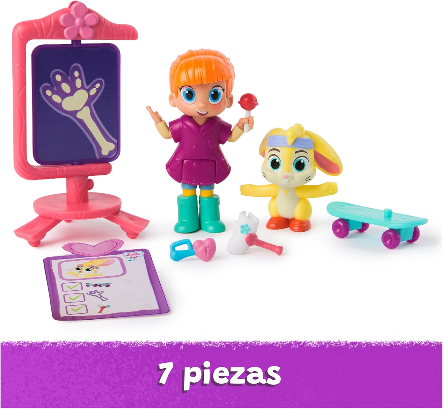 Thumbnail 4 de Vida the Vet 2 figuras articuladas + accesorios 🎲