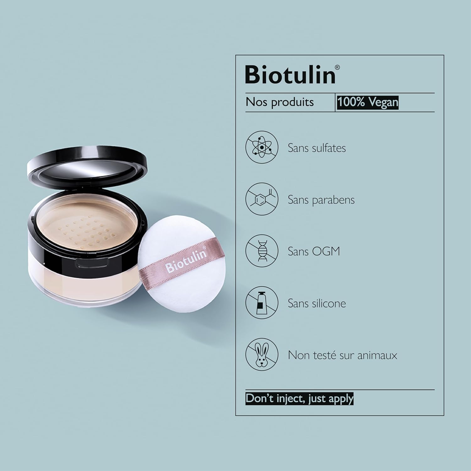 Thumbnail 3 de BIOTULIN Hydrolon Magic Loose Powder : poudre libre mate anti-âge à l’acide hyaluronique