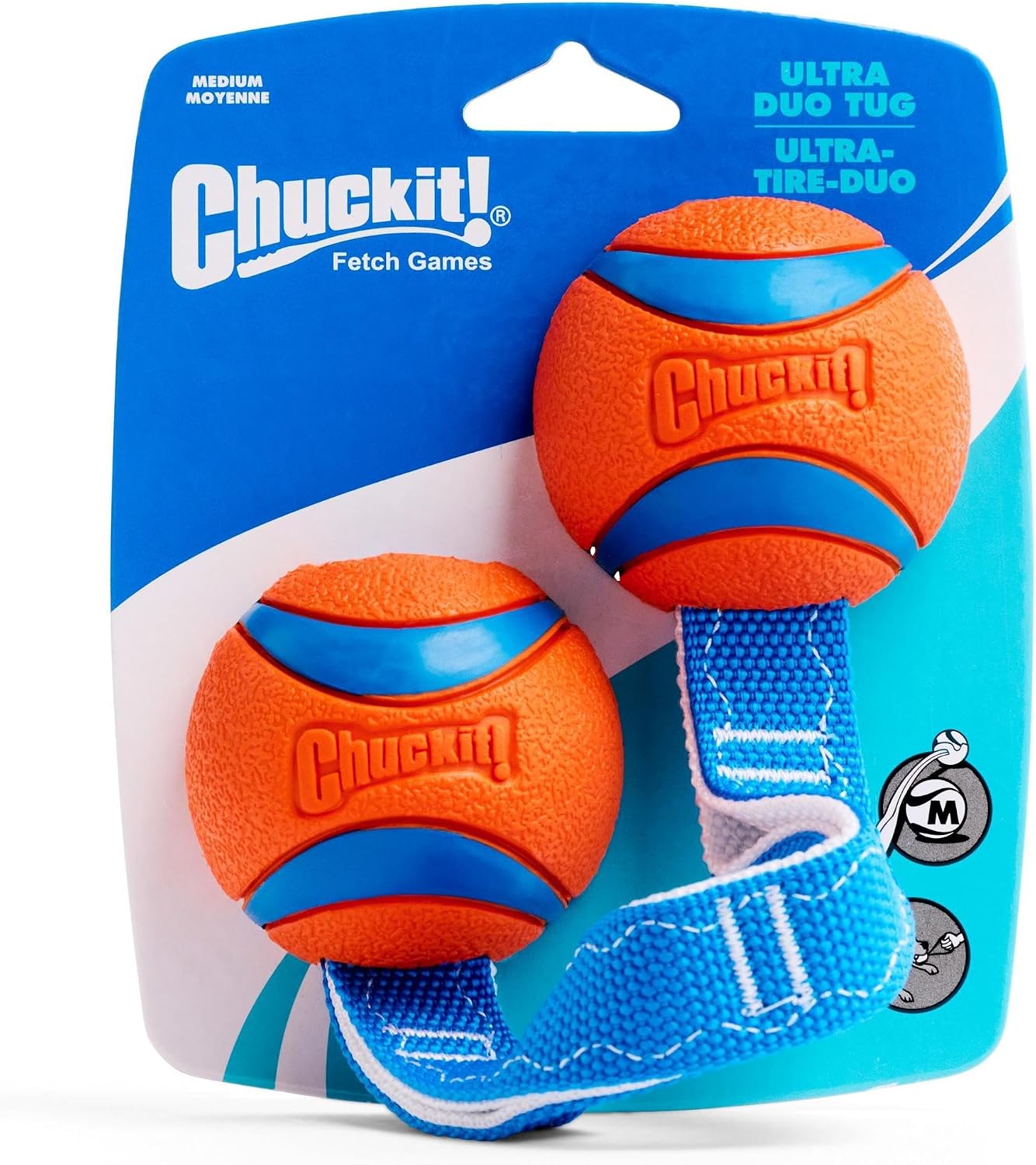 Detalle 2 de Chuckit Ultra Duo Tug 6 cm jouet chien 🦴