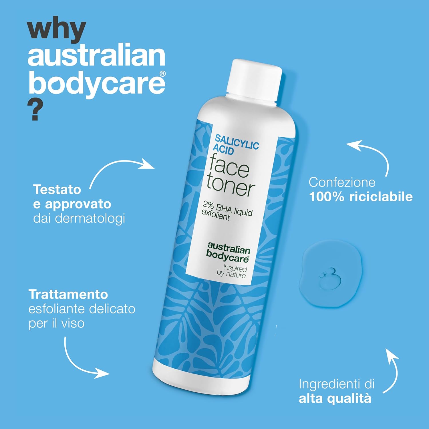 Detalle 2 de Tonico viso all’acido salicilico 2%
