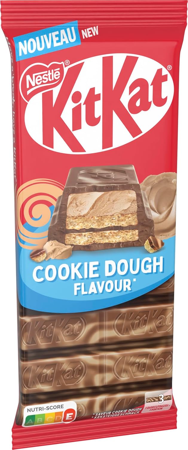 Thumbnail 5 de KitKat Tablette Cookie Dough - Lot de 4 (99 g) : une pause gourmande à partager