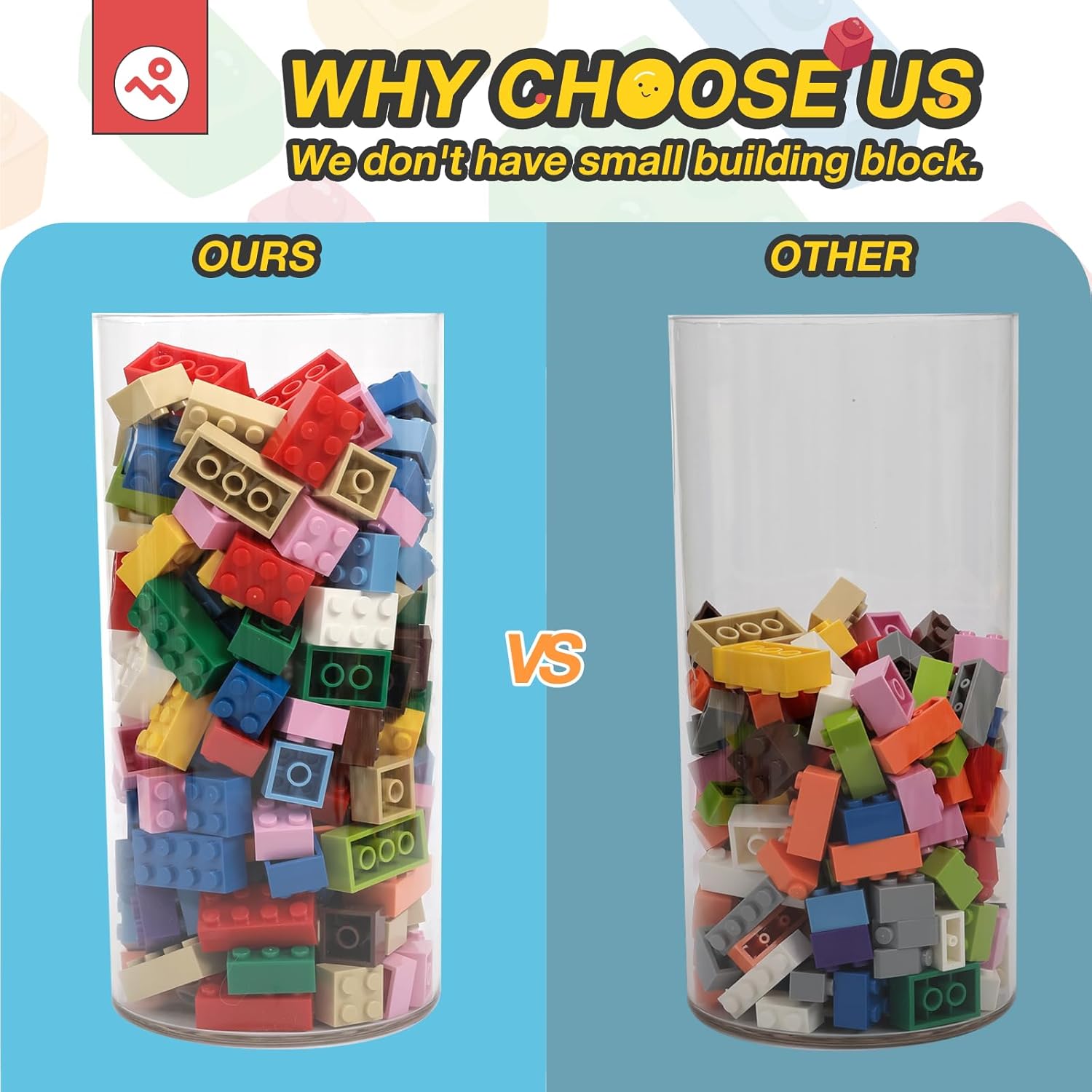 Thumbnail 1 de HUIZDQ 600 Pieces Building Bricks