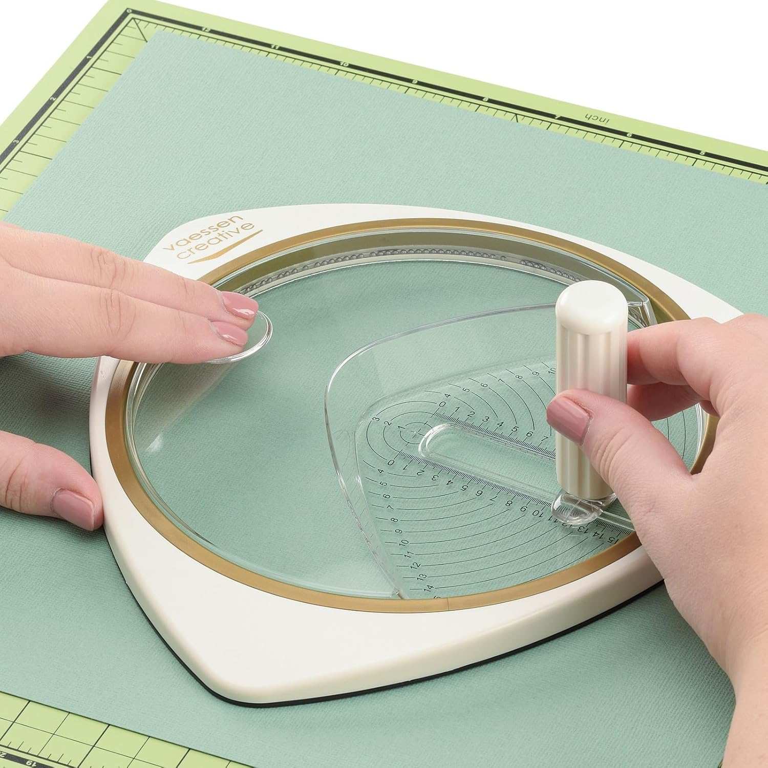 Thumbnail 6 de Vaessen Creative Découpeur: cutter circulaire pour cercles jusqu’à 15 cm