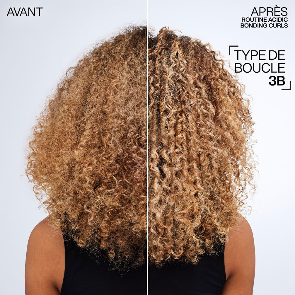 Detalle de REDKEN Acidic Bonding Curl — Après-Shampoing Réparateur pour Boucles Abîmées (300 ml)