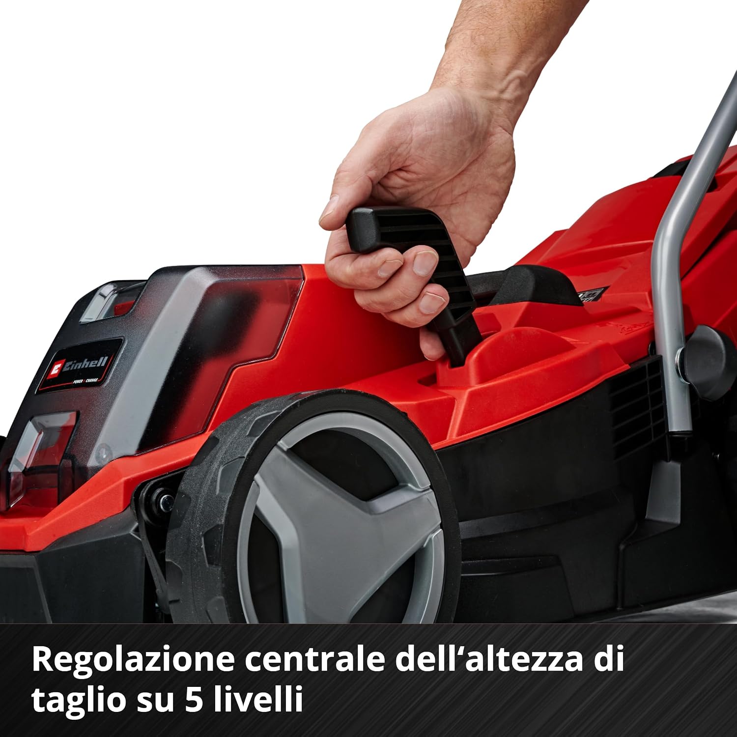 Thumbnail 5 de Einhell GE-CM 18/33 Li – Tagliaerba a batteria Power X-Change, kit con batteria 4,0 Ah e caricabatteria