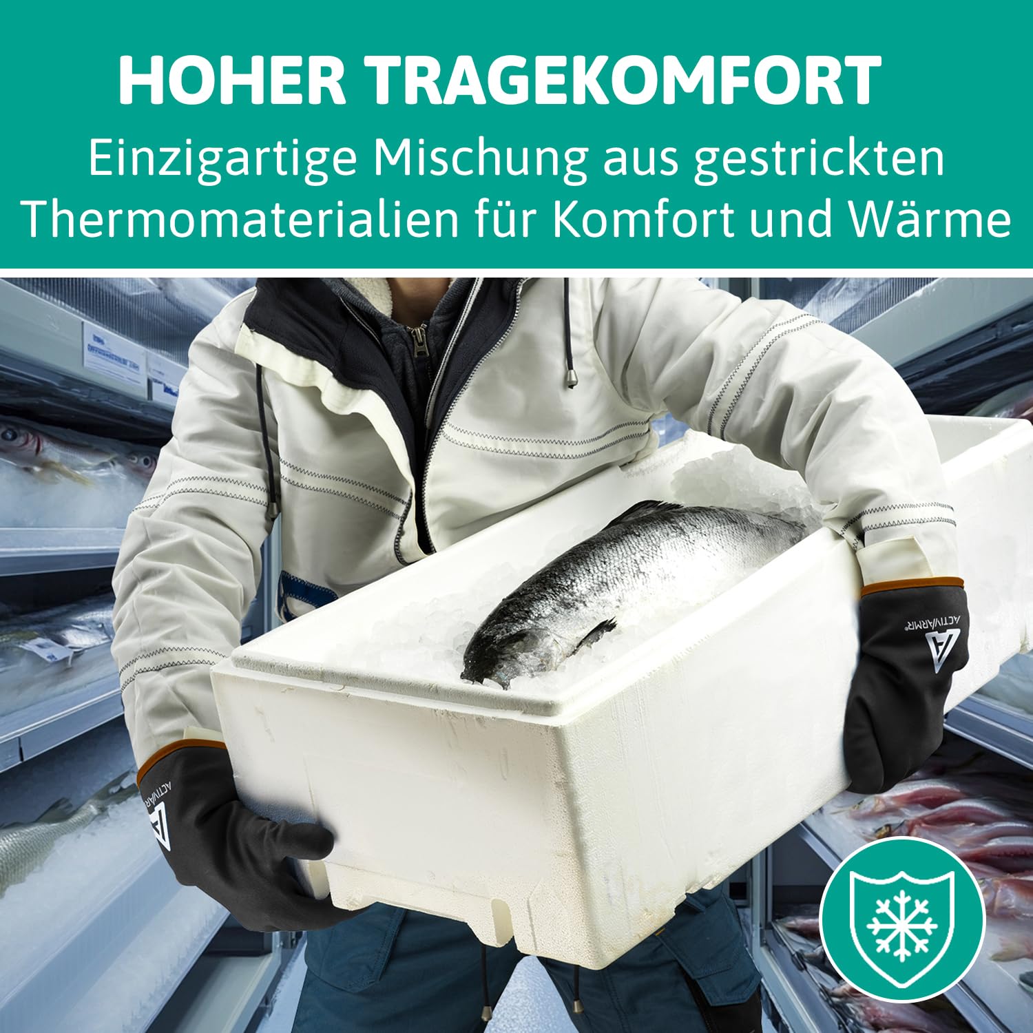 Thumbnail 4 de Ansell ActivArmr 97-631 Thermo-Handschuhe 2XL