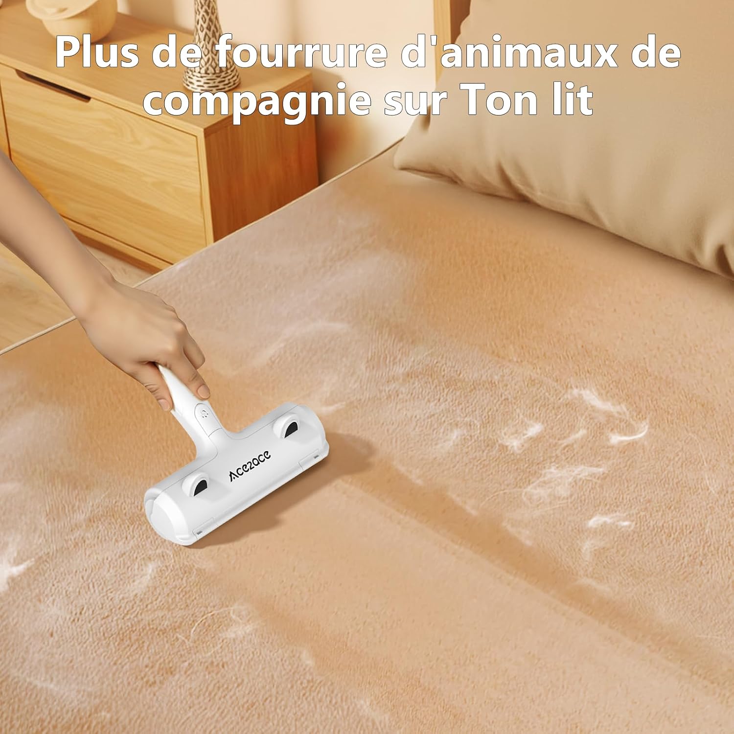 Thumbnail 3 de ACE2ACE Brosse anti-poils pour animaux