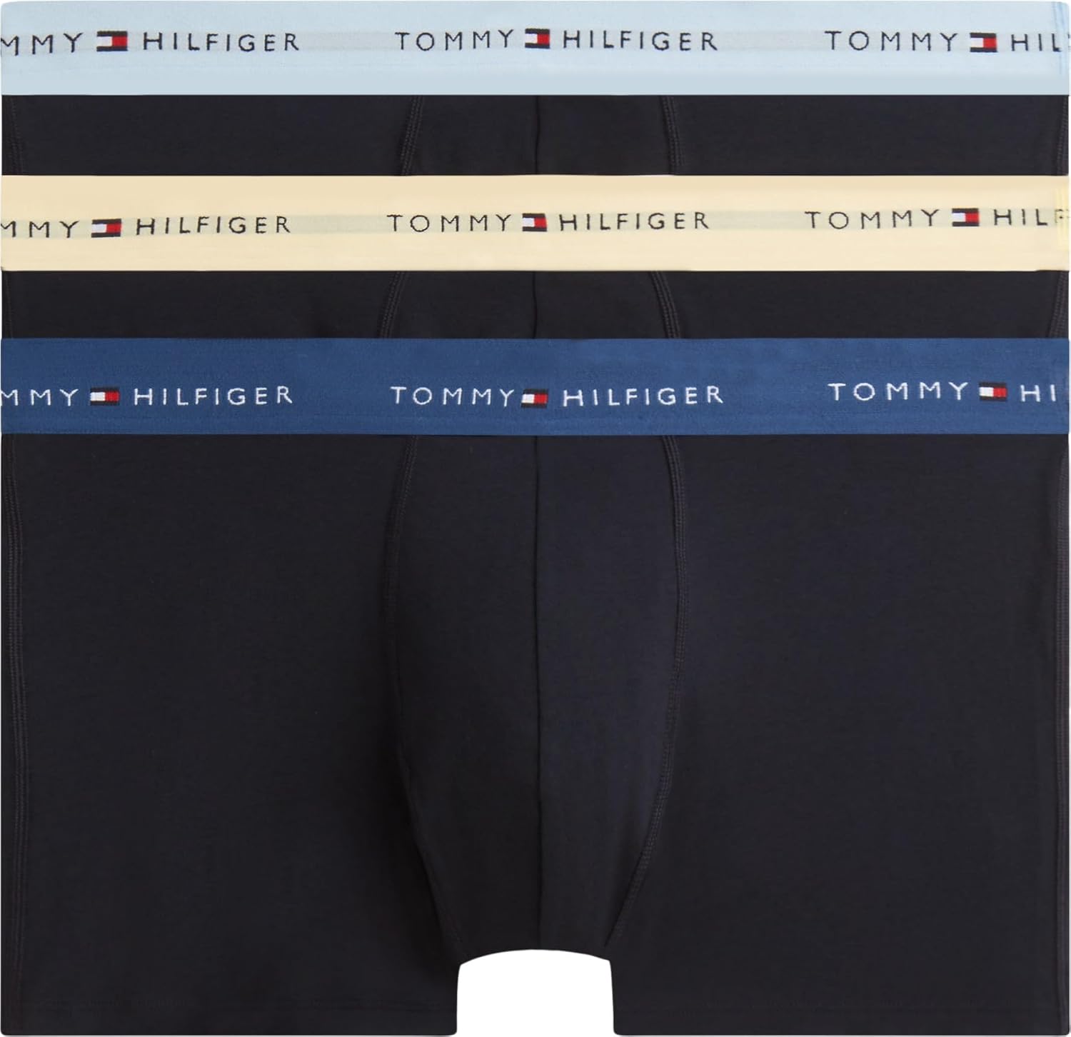 Detalle de Tommy Hilfiger Men 3P Boxer Brief WB Um0Um03874 – boxers durables et confortables