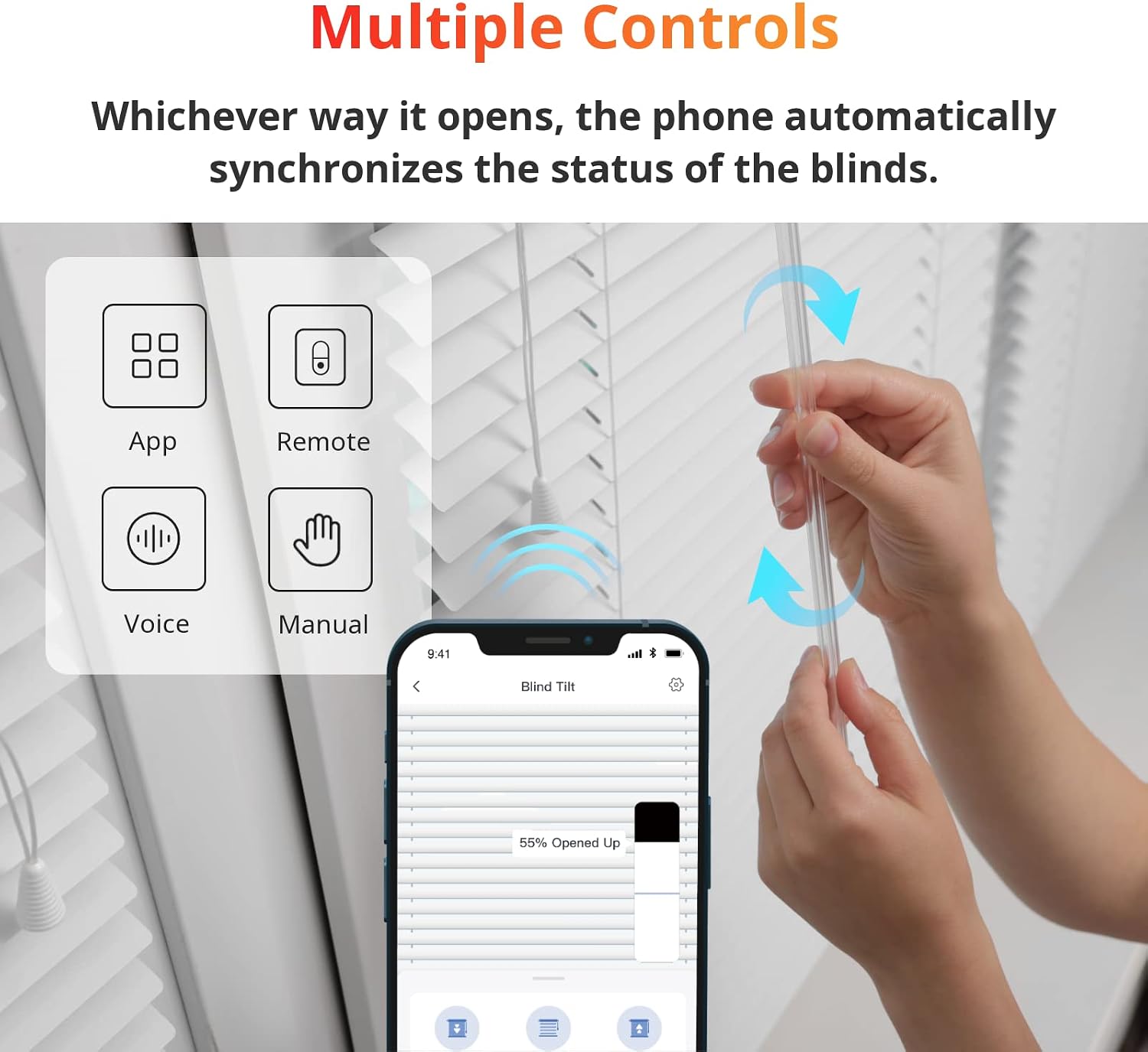 Thumbnail 6 de SwitchBot Smart Motorized Blinds Kit 3-pack