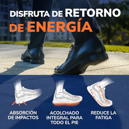 Thumbnail 3 de Dr. Scholl’s Advanced Pain Relief plantillas ortopédicas para fascitis plantar (hasta 150 kg) 40.5-41.5