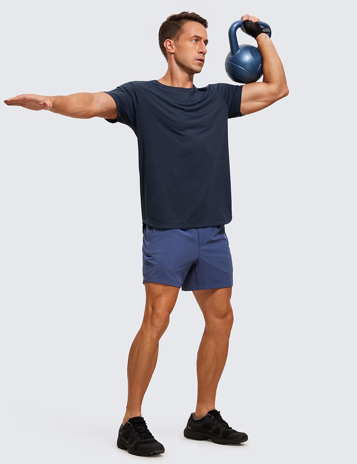Thumbnail 3 de CRZ YOGA T-Shirt léger à manches courtes pour homme – séchage rapide et confort tout au long de l’entraînement