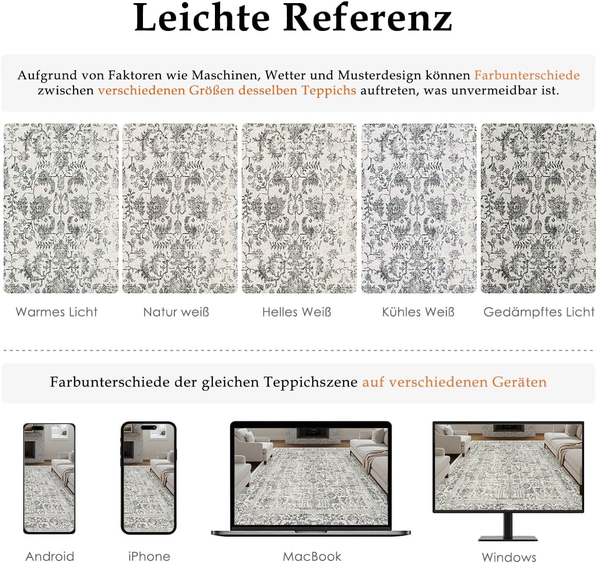 Detalle 2 de HUGEAR vintage rug 200x300cm for high traffic