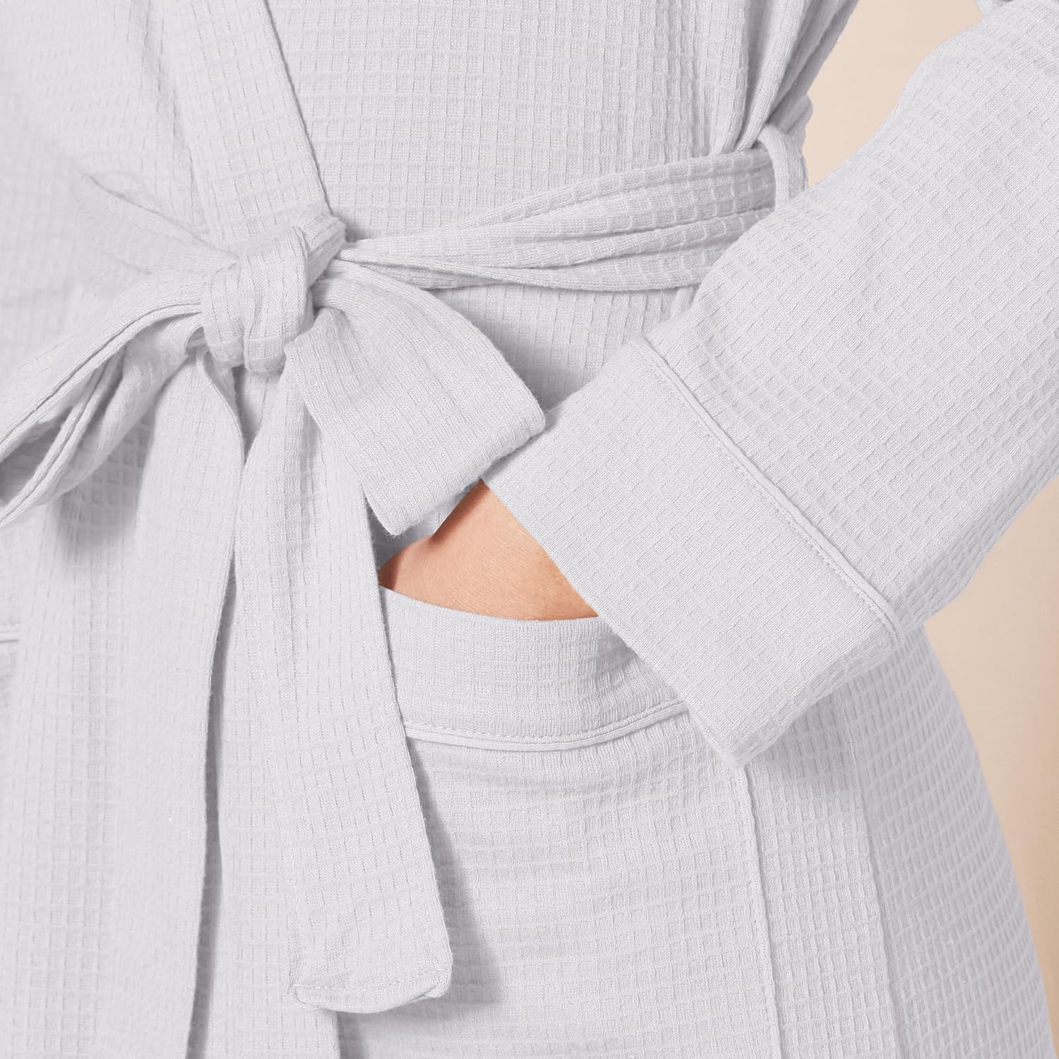 Thumbnail 2 de Amazon Essentials Women's Lightweight Waffle Mid-Length Dressing Gown (Plus Size Available)