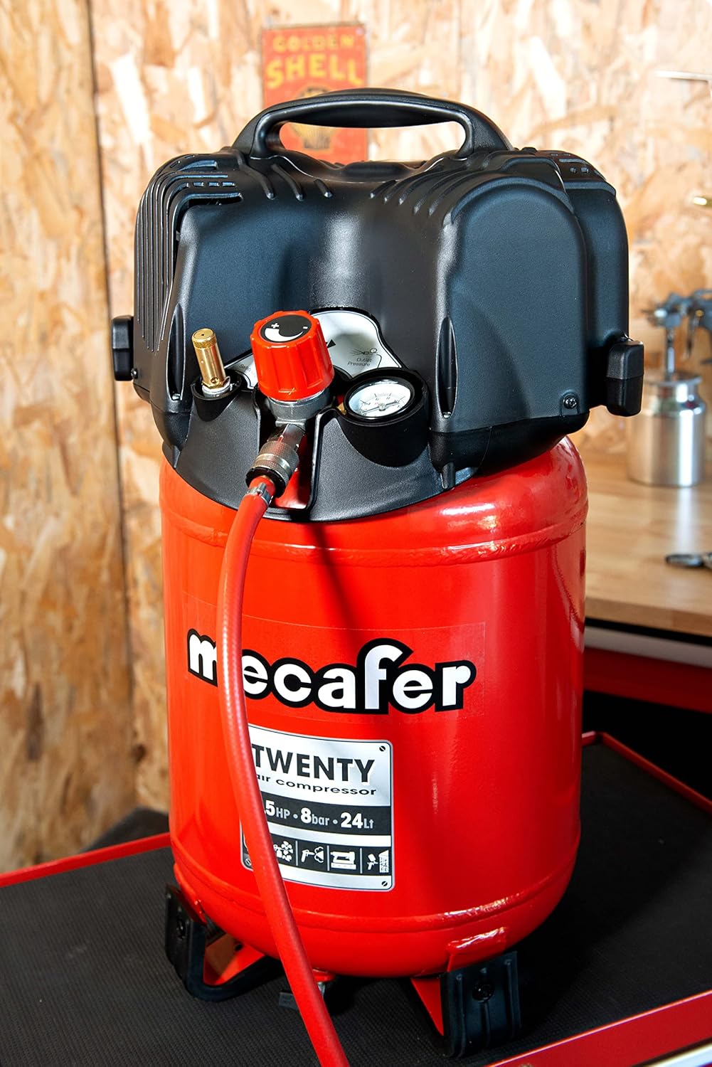 Thumbnail 3 de Mecafer Compresseur 24l 1,5hp Twenty : compact et polyvalent