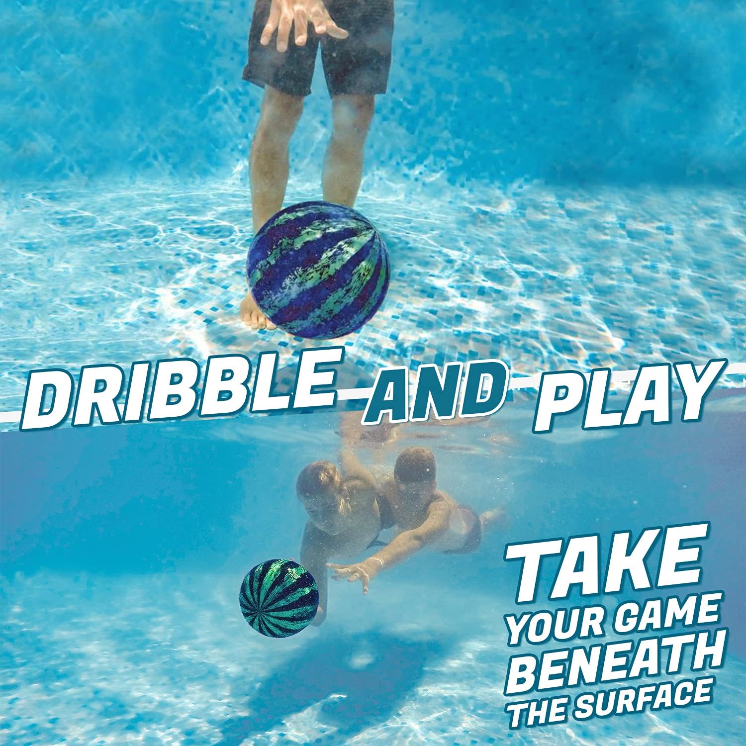 Thumbnail 3 de Watermelon Ball Pool Toys for Adults and Family (2-Pack) for Pool, Beach & Backyard Water Games