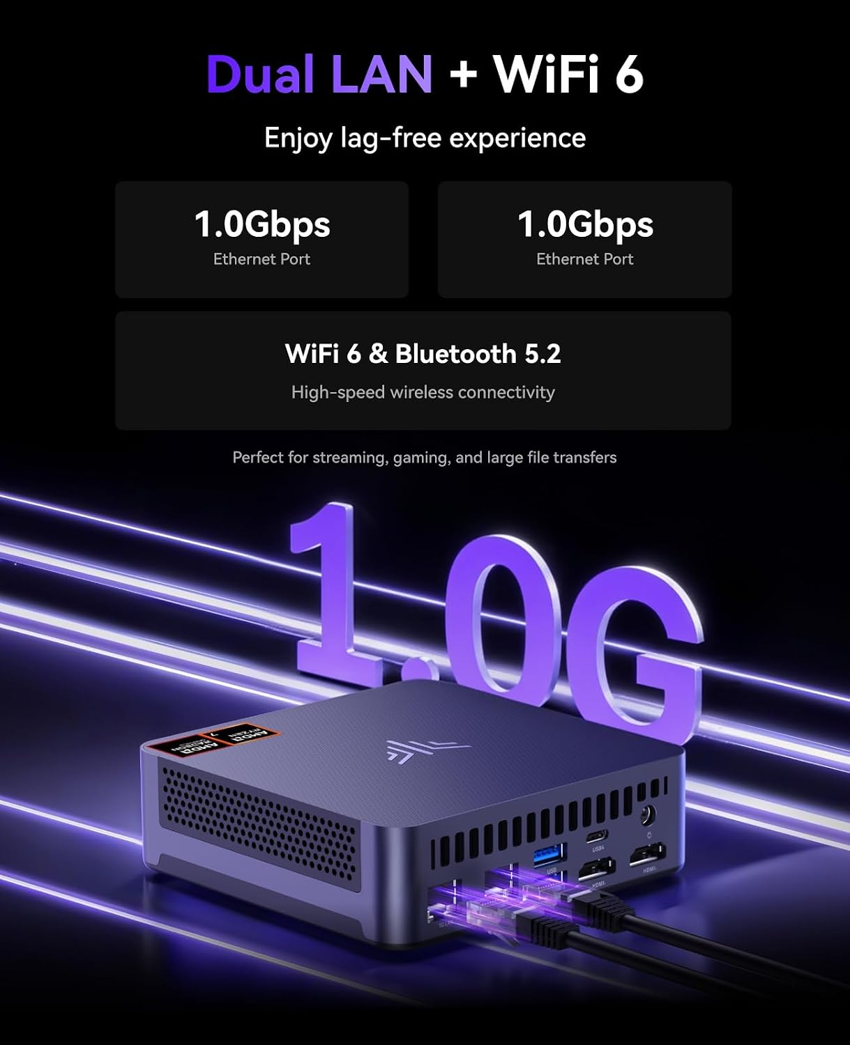Thumbnail 6 de KAMRUI AM21 Mini PC with 1TB SSD ⚙