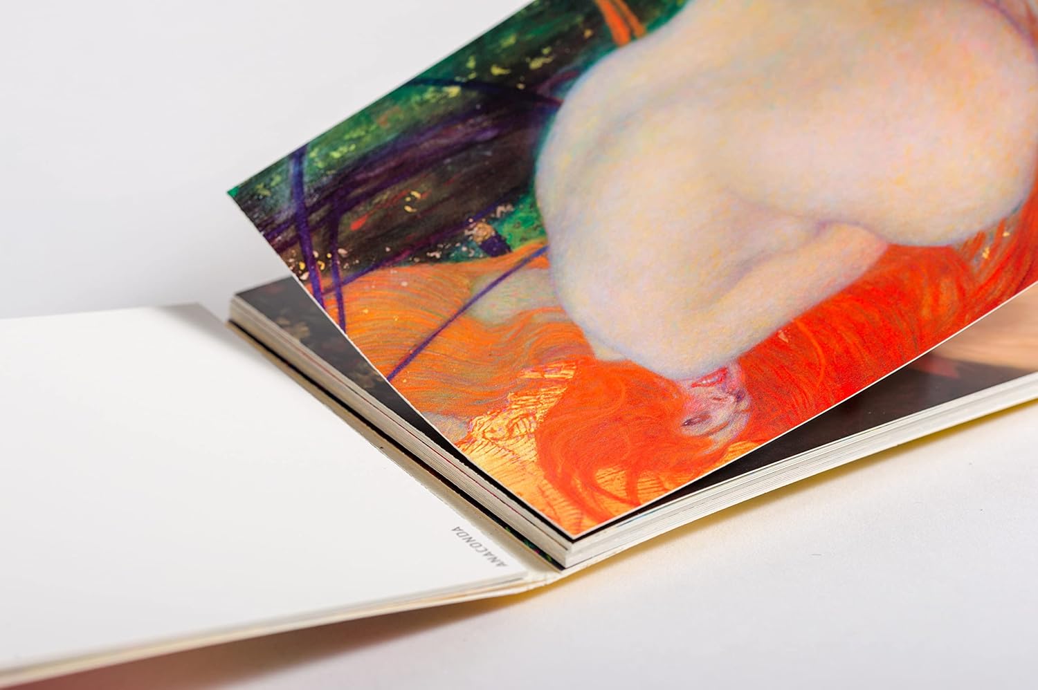 Detalle 2 de Gustav Klimt vykortset – 18 konstvykort på stadig kartong