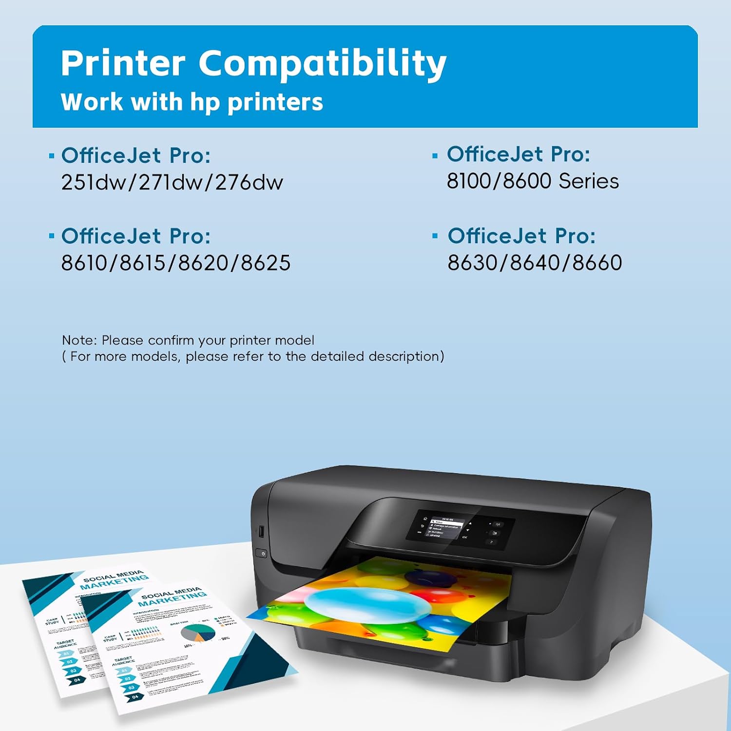 Thumbnail 1 de Aimery 950XL 951XL Compatible Ink Cartridges, 4-Pack, Black and Colour