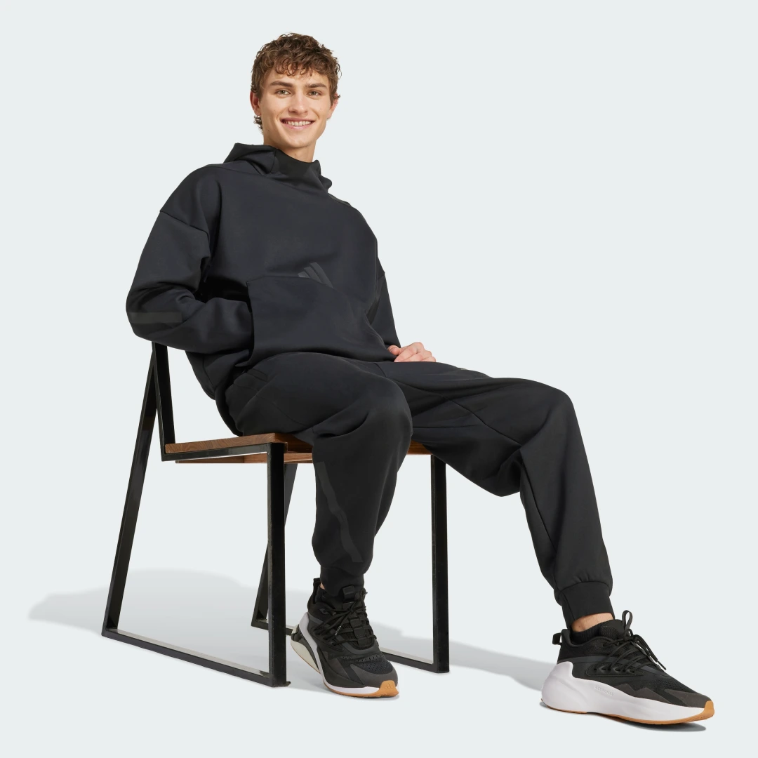 Thumbnail 2 de Pantalón adidas Z.N.E. New — negro, para entrenamiento y estilo urbano