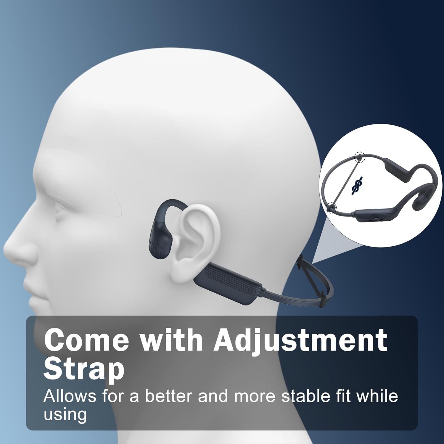 Thumbnail 5 de MARLALL LiteSurge Bone Conduction Swimming Headphones with 32GB MP3 and IP68 Waterproofing (Bluetooth 5.4) — Marathon-Grey