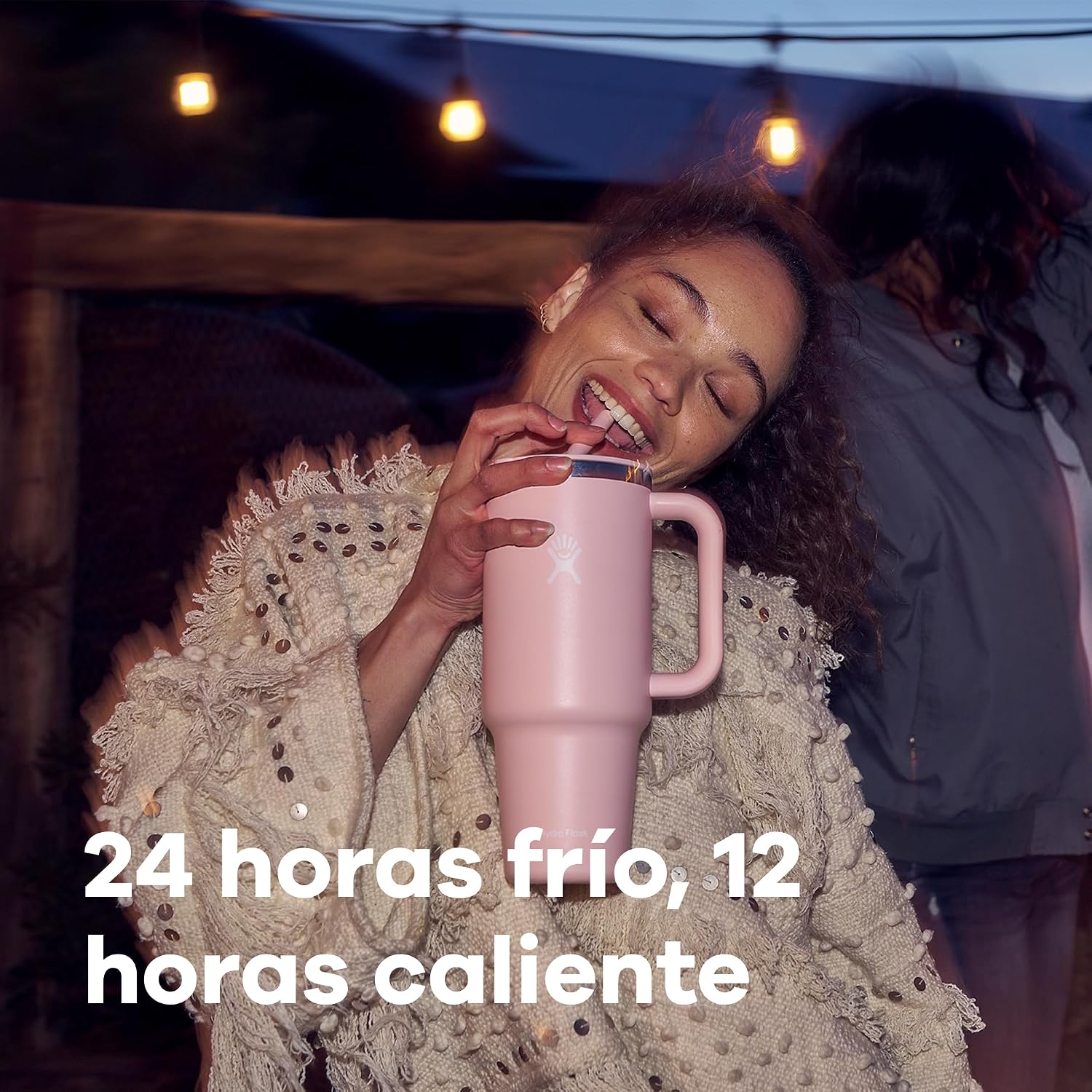 Detalle 2 de Hydro Flask Travel Tumbler 1180 ml 🌟 - Aislamiento Doble