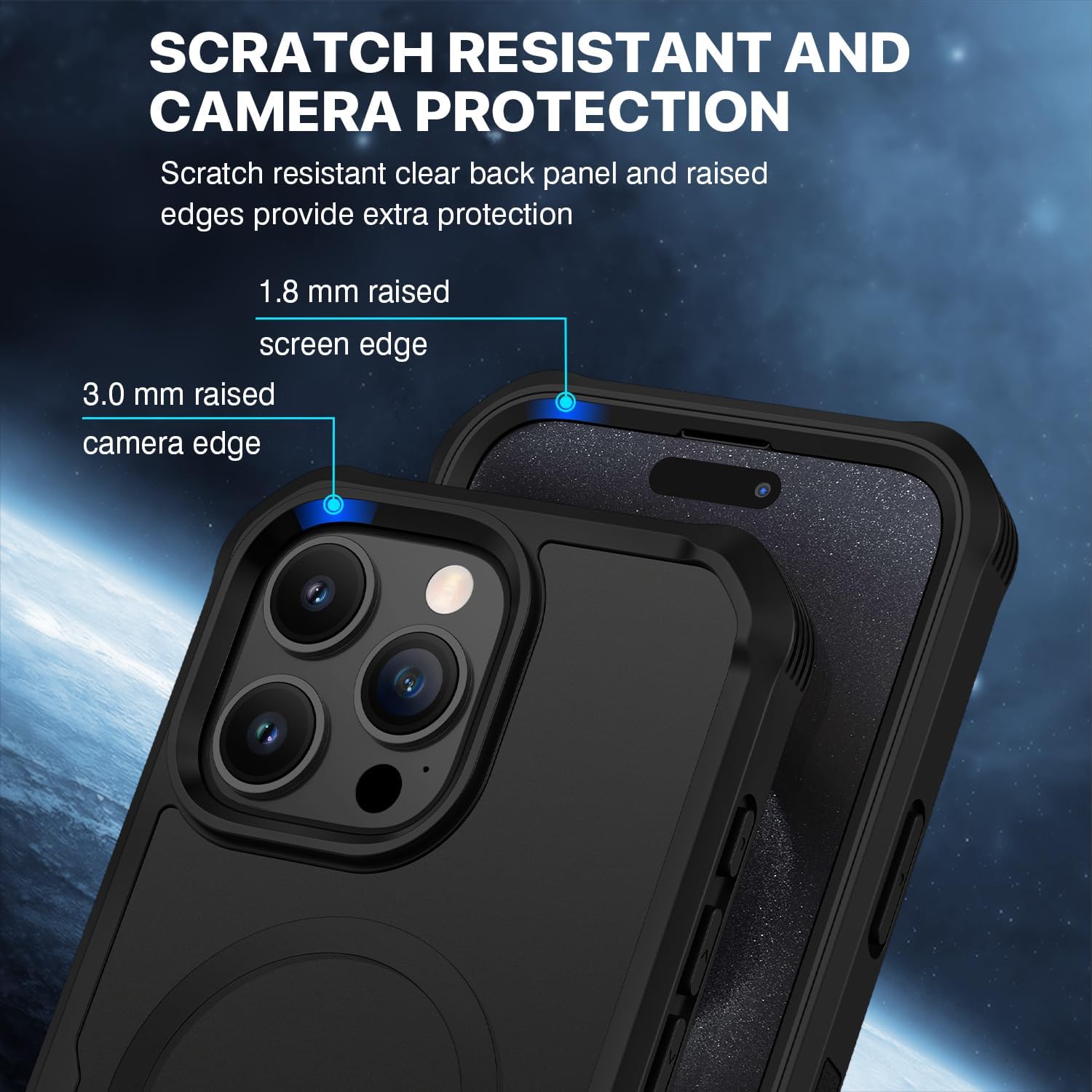 Thumbnail 6 de CENHUFO Privacy Case for iPhone 16 Pro Max, 25° Anti-Spy