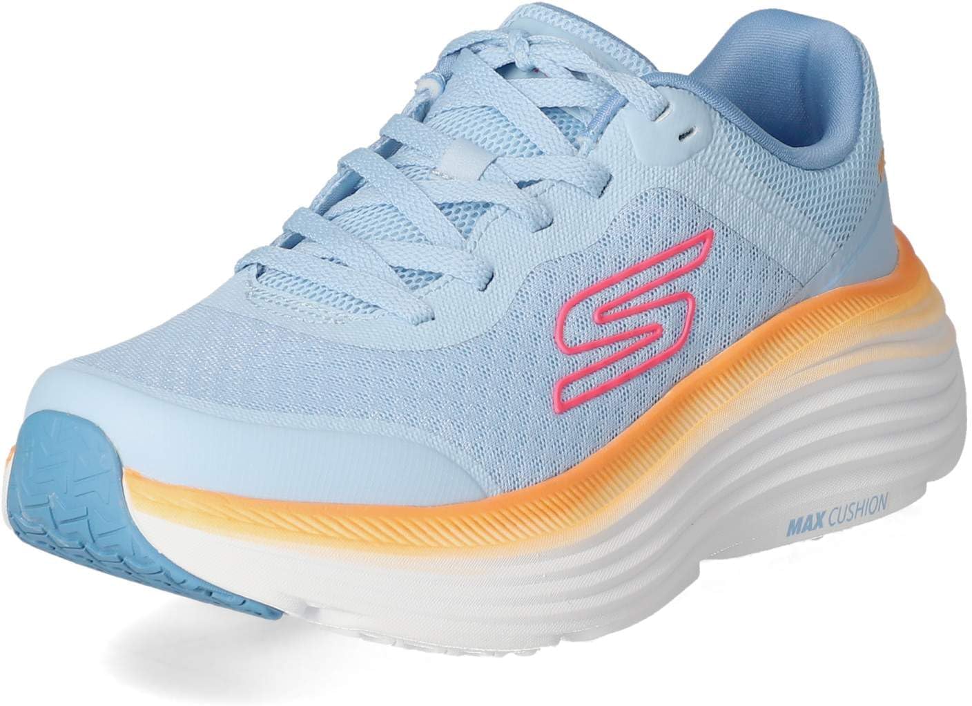 Thumbnail 3 de Skechers MAX Cushioning Endeavour Canova para mujer (Blue Synthetic/Orange Trim) talla 39 EU
