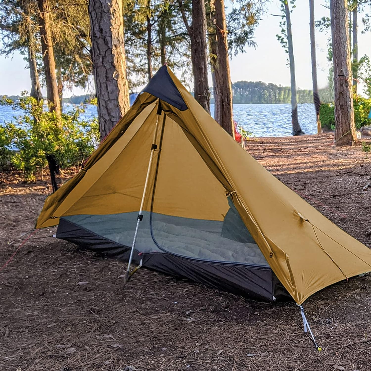 Thumbnail 6 de Night Cat 1 Mann Ultraleicht-Zelt (wasserdicht) – kleines Packmaß für Trekking, Camping & Radtour