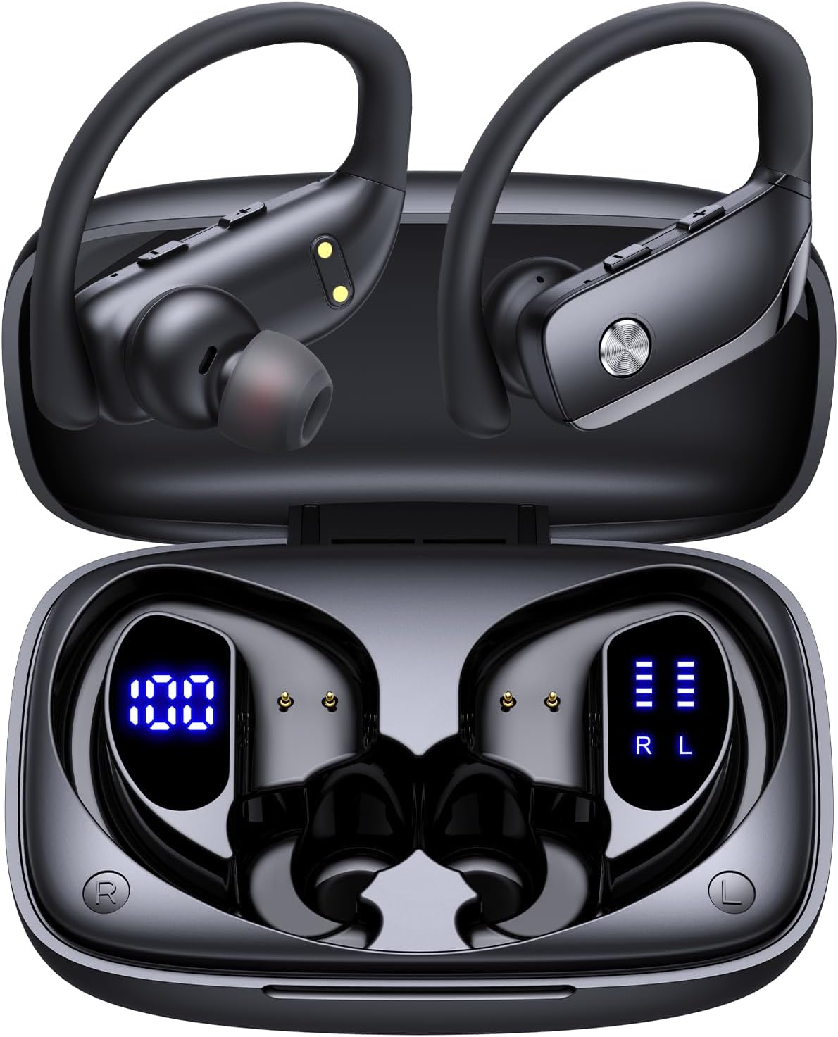 Detalle de bmanl Wireless Earbuds 80H Playtime