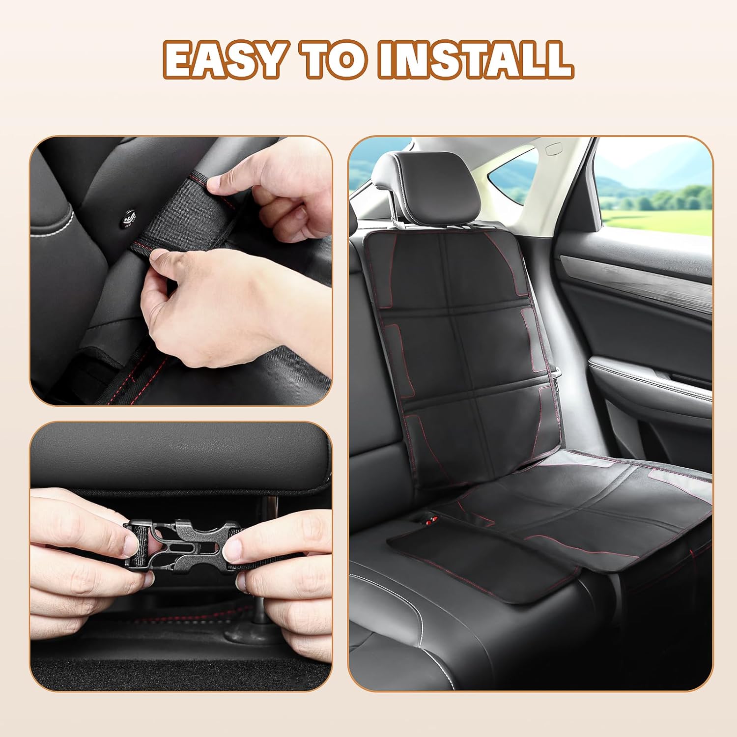 Thumbnail 3 de NWOUIIAY Protector de Asiento Impermeable 600D