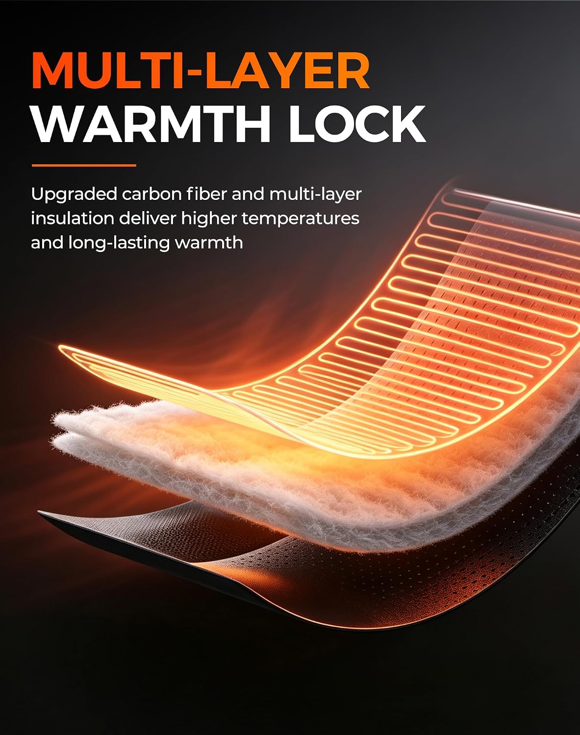 Detalle 2 de TODWARM Heated Vest 16000mAh Battery