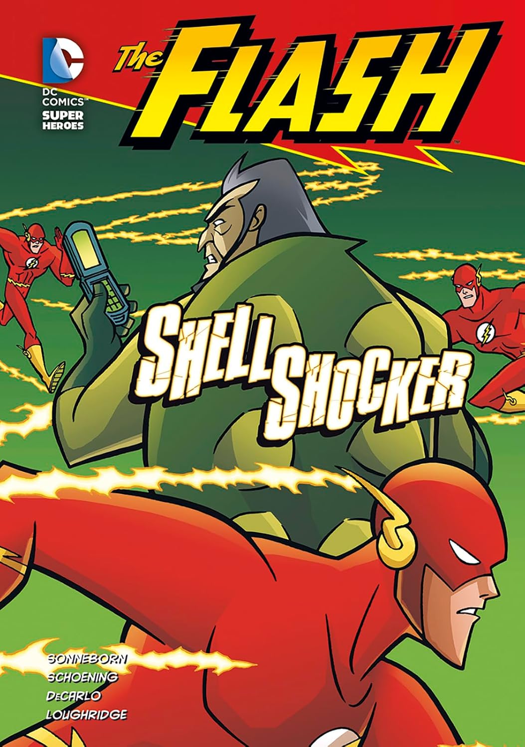 Detalle de Shell Shocker (The Flash) Children's Superhero Comic, Library Binding
