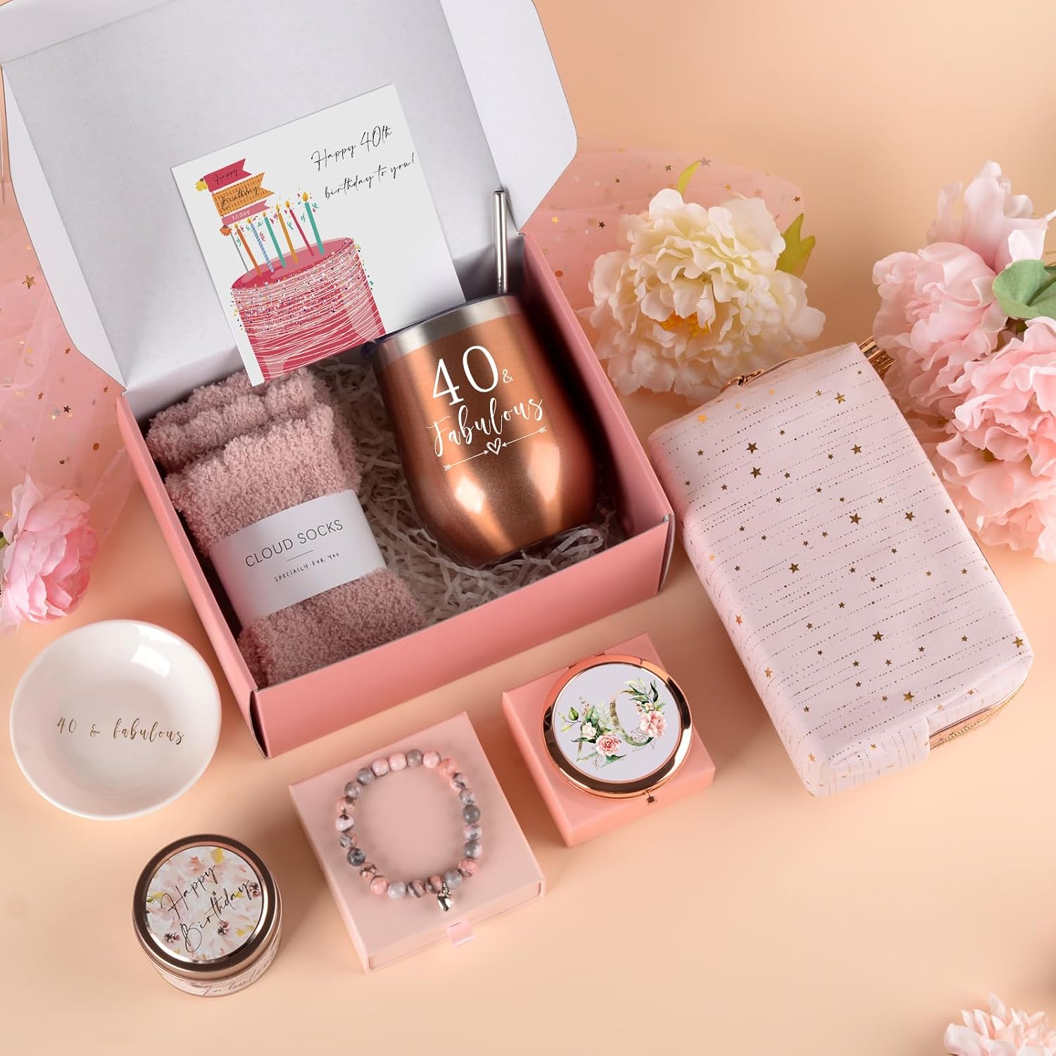 Detalle 2 de Anforsun 40th Birthday Pamper Gift Basket