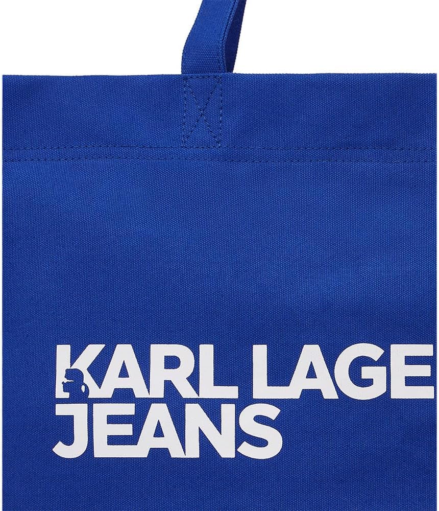 Detalle de Karl Lagerfeld Jeans Damen Essential Logo Shopper – KLJ Blue