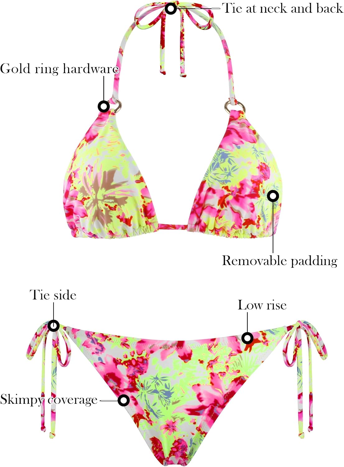 Thumbnail 5 de RELLECIGA Triangle Bikini Set