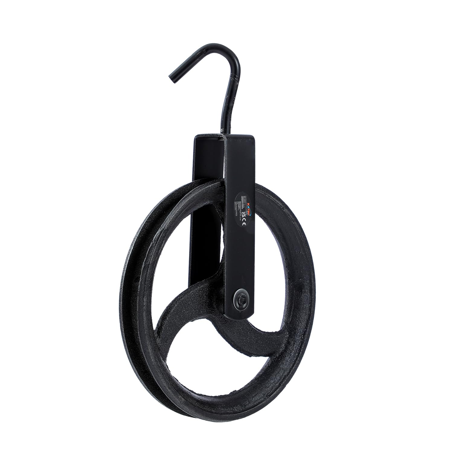 Thumbnail 1 de KATSU Tools 250mm gin wheel scaffolding rope pulley with swivel hook (182127)