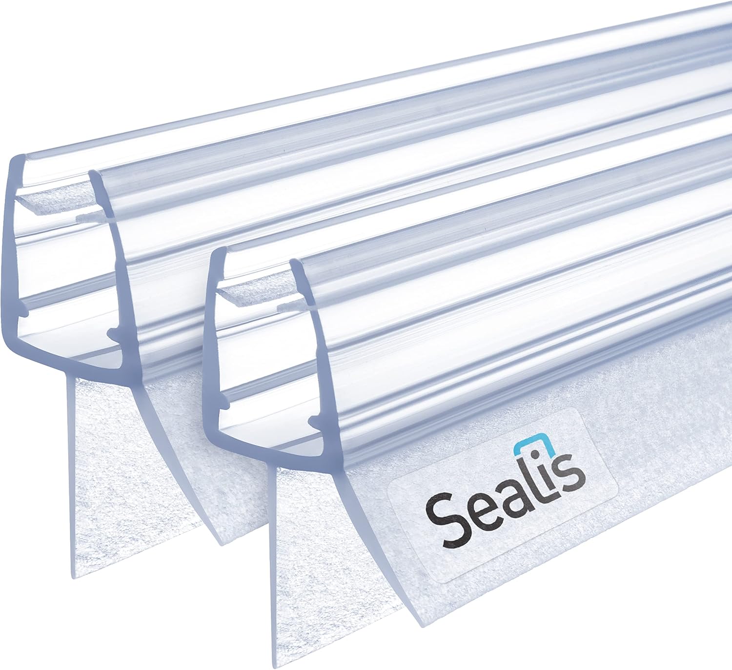 Detalle de Sealis 2x 80 cm Ersatz-Duschdichtung für 5–8 mm Glastüren (Duschwand/Duschkabine)