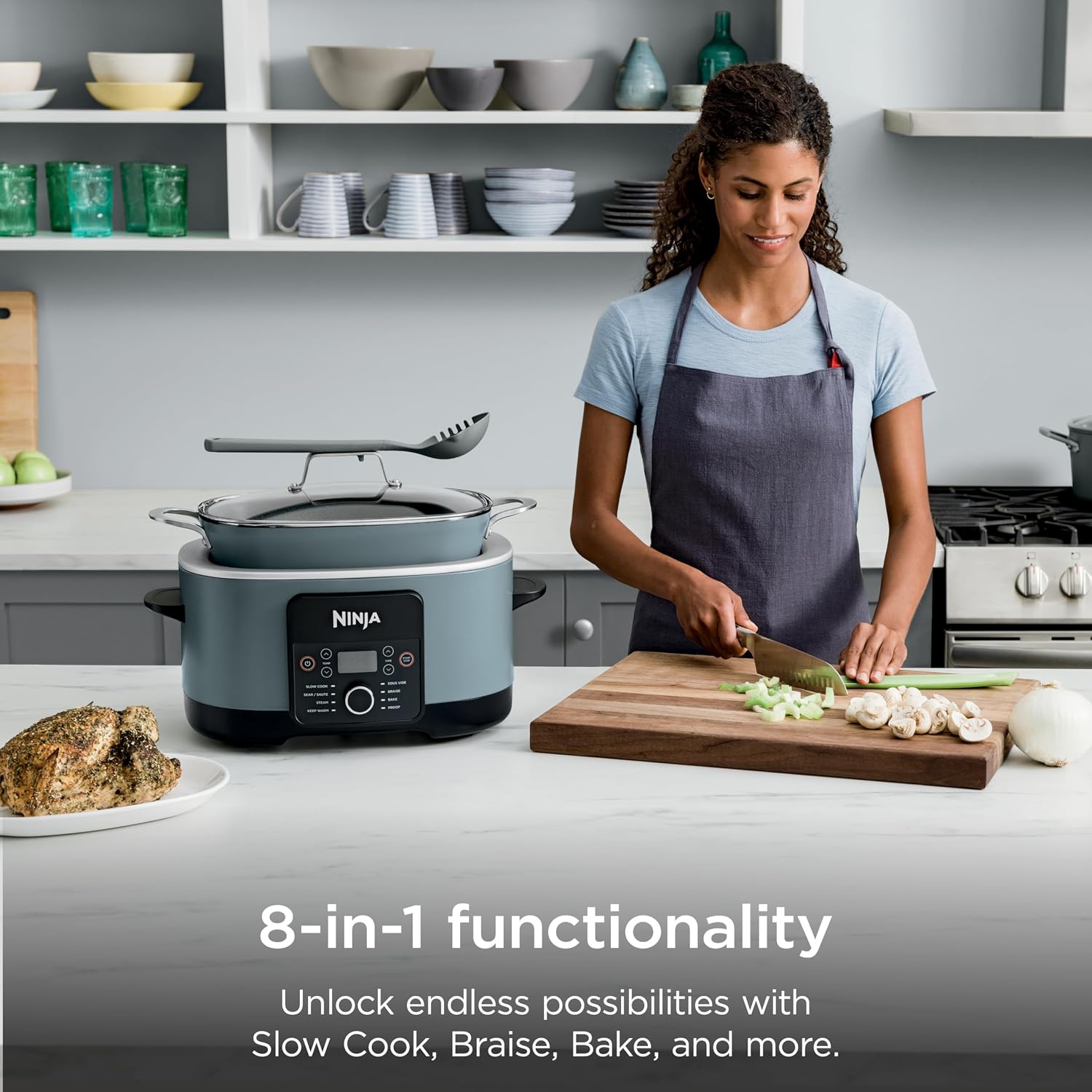 Detalle 2 de Ninja MC1001 PossibleCooker PRO 8.5 qt 🍲