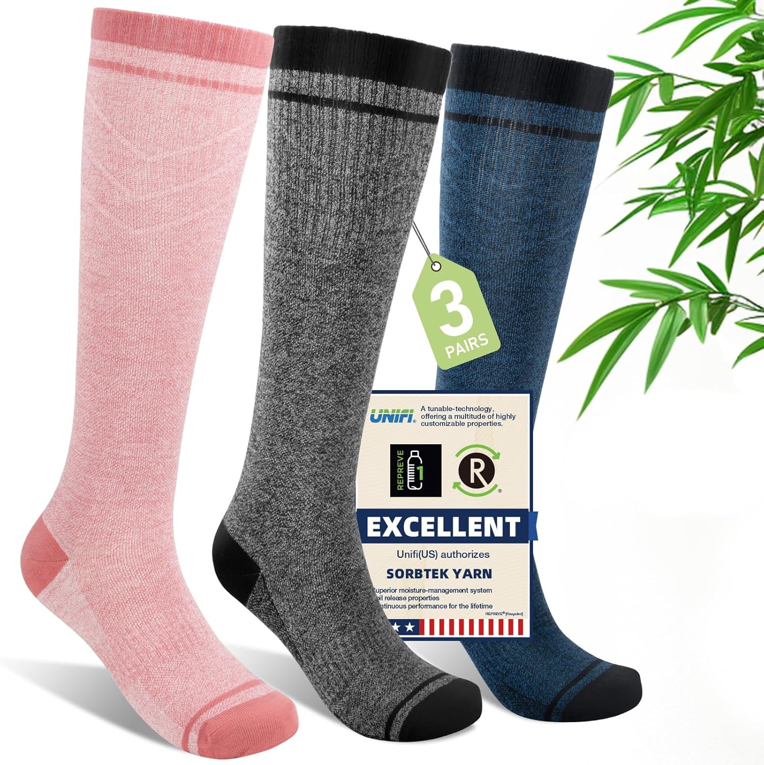Thumbnail 6 de Iambamboo Compression Socks 15-20 mmHg