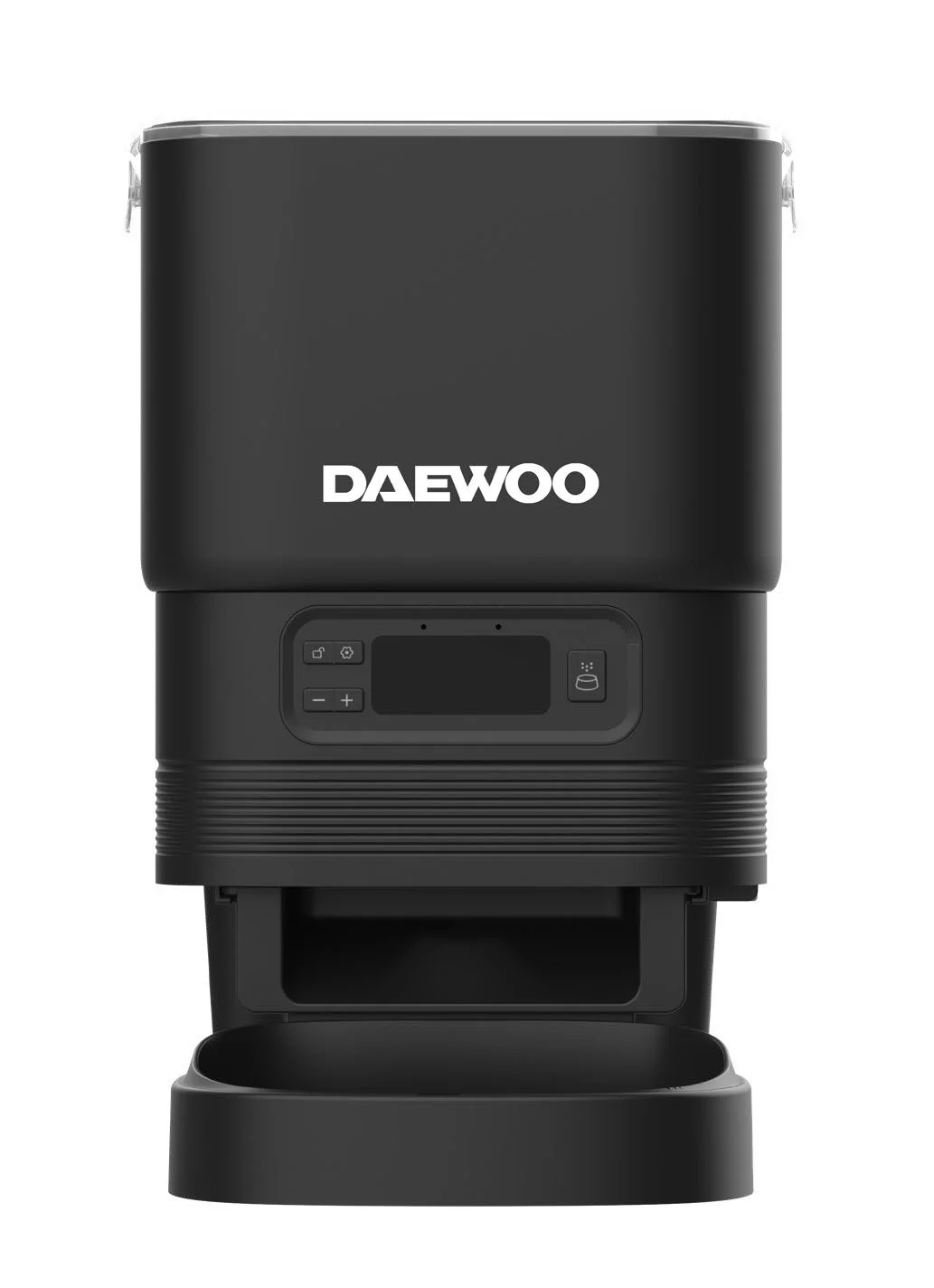 Detalle de Daewoo D-PF11 ABS 4L LCD USB Type-C Negro: comedero automático para mascotas