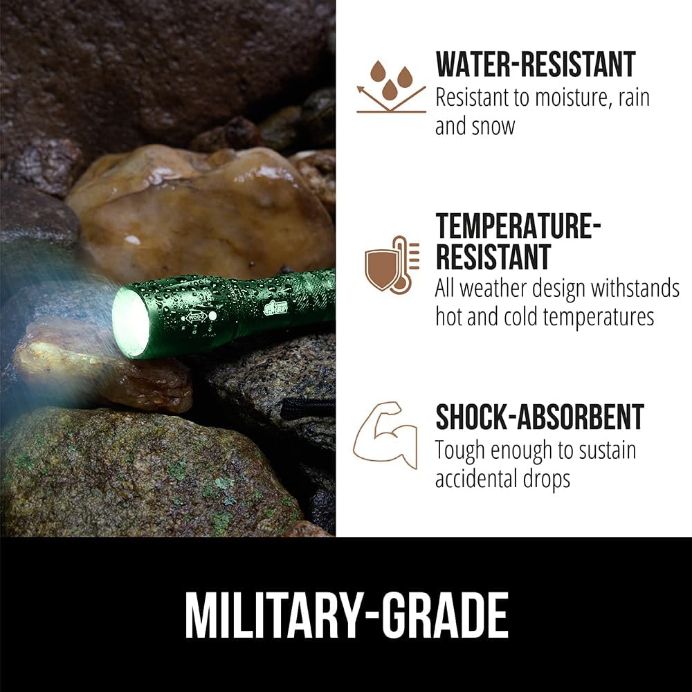 Detalle de Gorilla Grip LED flashlight, 345 lumens