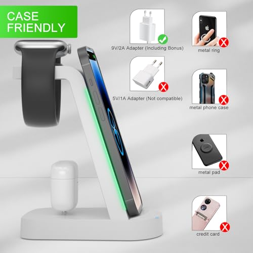 Thumbnail 2 de INNISTO Cargador inalámbrico 18W para iPhone y AirPods