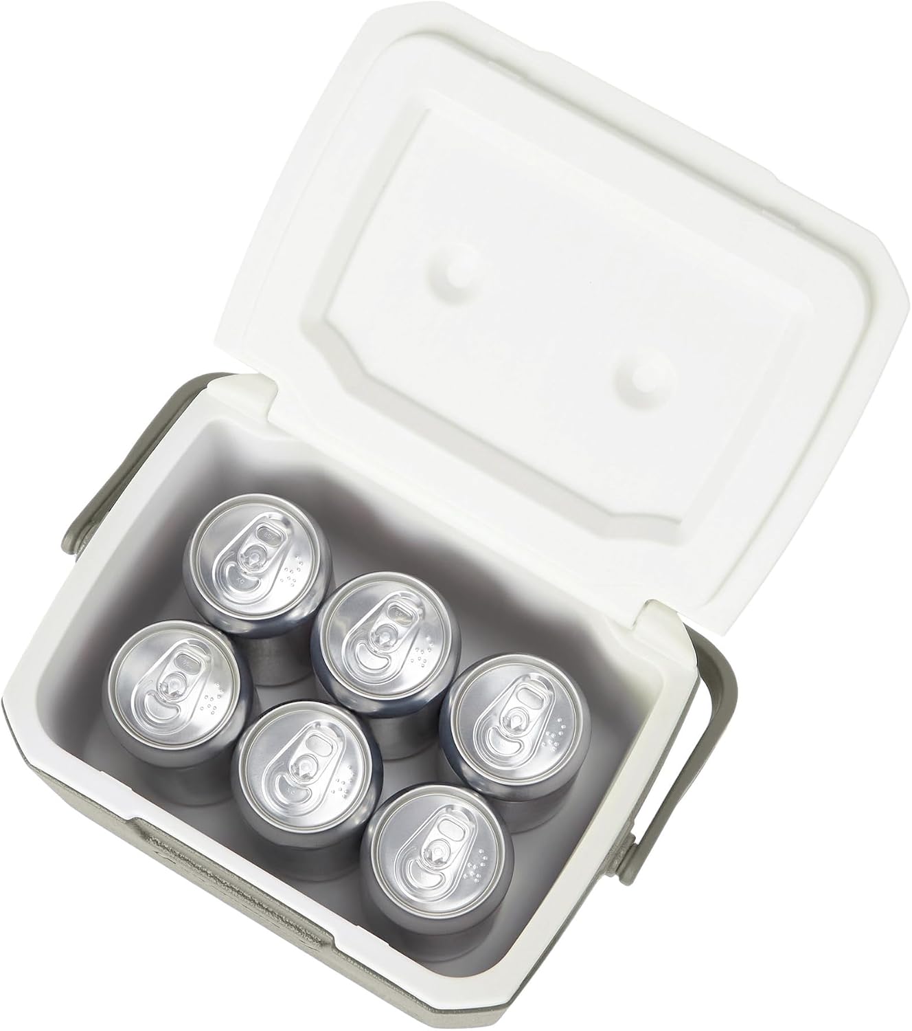 Detalle 2 de Coleman テイク6 クーラーボックス 4.7L オリーブ スイングハンドル付き
