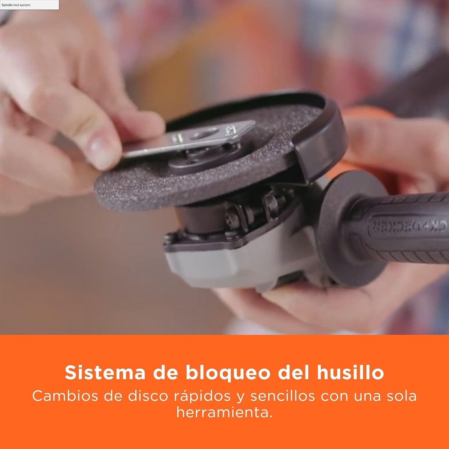 Thumbnail 4 de Black+Decker BEG010-QS 710 W amoladora angular