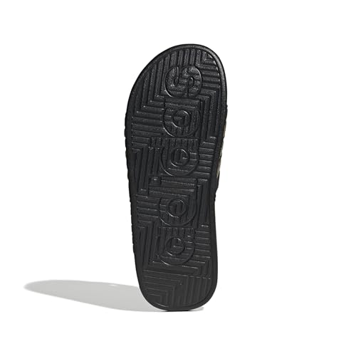 Thumbnail 7 de adidas Mixte Adissage Slides Slipper – Core Black / Gold Metallic, taille 38 EU