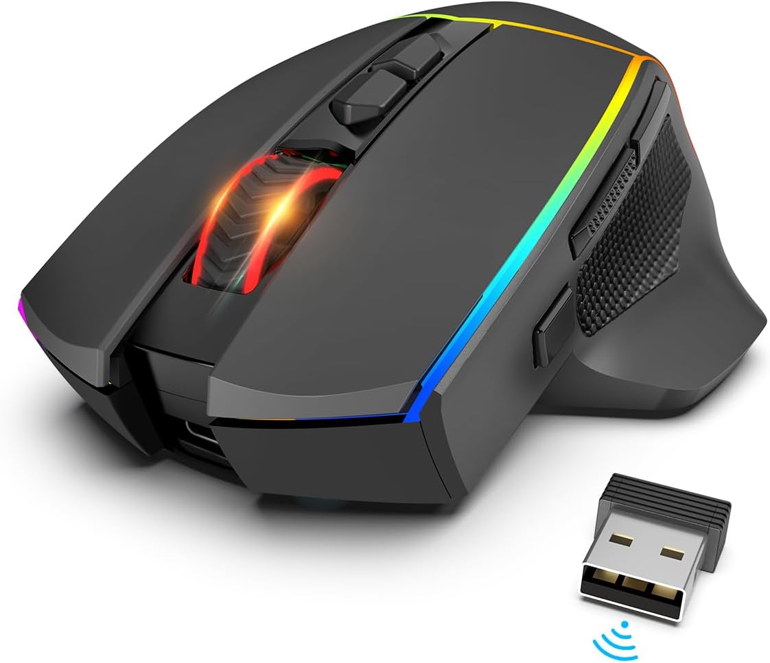 Thumbnail 6 de Redragon M814 Wireless Gaming Mouse: Tri-Mode Precision and Programmable Customisation