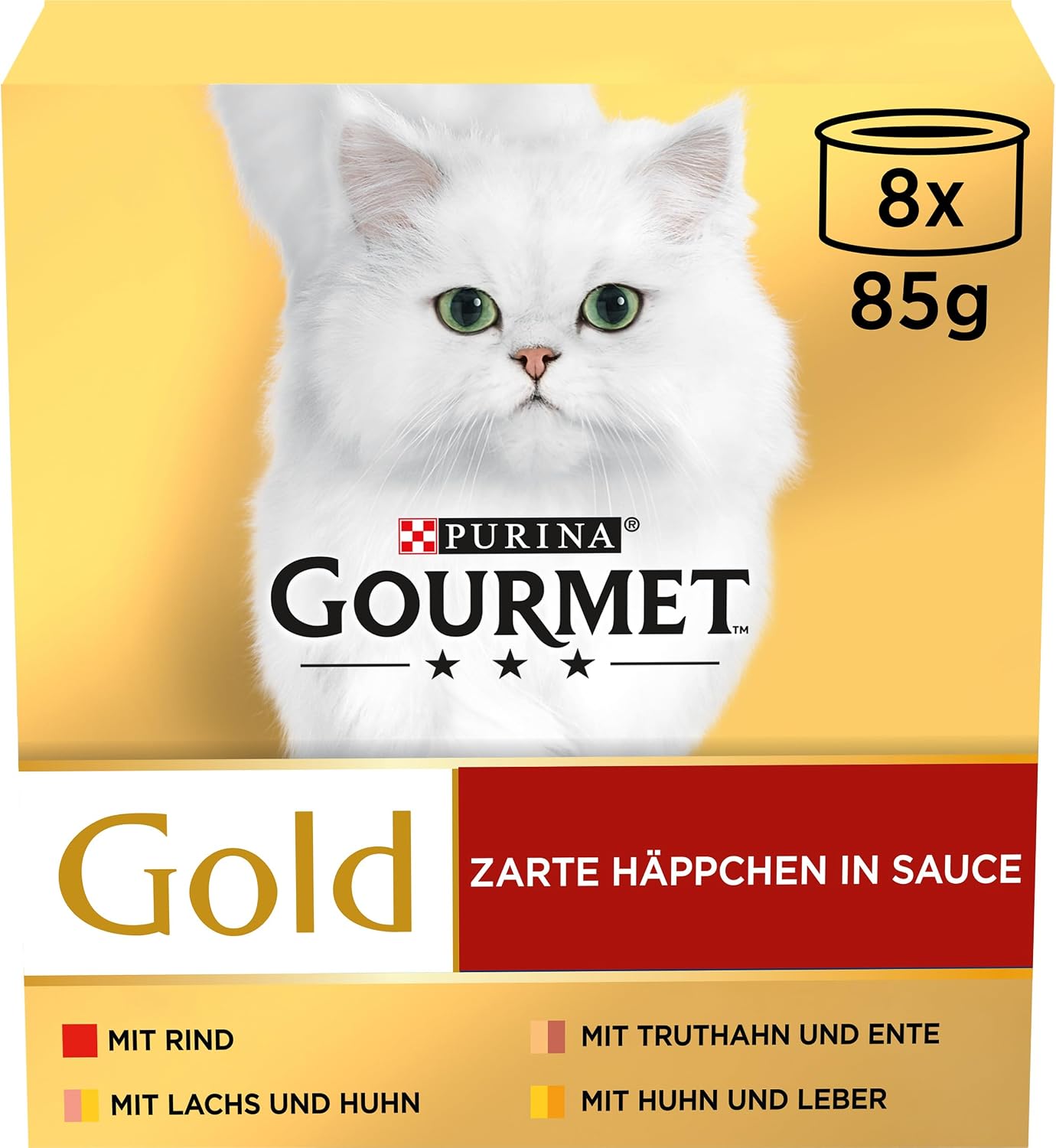 Thumbnail 5 de Gourmet Gold Zarte Häppchen Katzenfutter 85 g 🐱