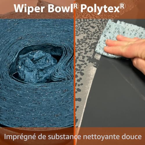 Thumbnail 4 de ZVG zetClean 50130-001 Lingettes nettoyantes pour essuie-glace Polytex Mixte Adulte, Bleu, 25 x 25 cm – 72 pièces